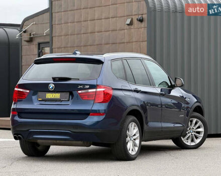 Синий БМВ Х3, объемом двигателя 2 л и пробегом 143 тыс. км за 21500 $, фото 20 на Automoto.ua