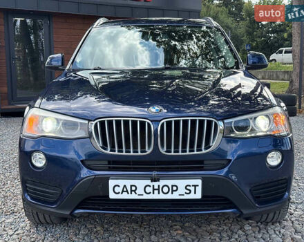 Синій БМВ Х3, об'ємом двигуна 2 л та пробігом 98 тис. км за 17500 $, фото 23 на Automoto.ua