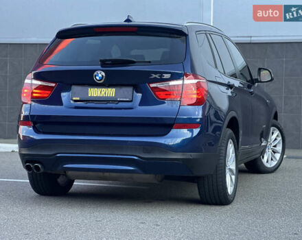 Синий БМВ Х3, объемом двигателя 2 л и пробегом 143 тыс. км за 19500 $, фото 19 на Automoto.ua