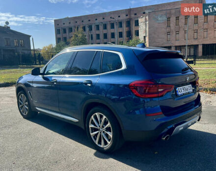 Синий БМВ Х3, объемом двигателя 2 л и пробегом 115 тыс. км за 27500 $, фото 7 на Automoto.ua