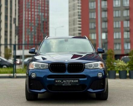 Синий БМВ Х3, объемом двигателя 3 л и пробегом 152 тыс. км за 19900 $, фото 12 на Automoto.ua