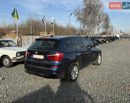 Синий БМВ Х3, объемом двигателя 2 л и пробегом 152 тыс. км за 18800 $, фото 1 на Automoto.ua