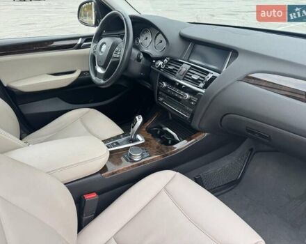 БМВ Х3 2017 в Днепре (Днепропетровске) на Automoto.ua Синий БМВ Х3, объемом двигателя 2 л и пробегом 94 тыс. км за 22500 $, фото 20 на Automoto.ua