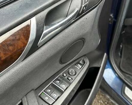 Синий БМВ Х3, объемом двигателя 2 л и пробегом 175 тыс. км за 10900 $, фото 16 на Automoto.ua