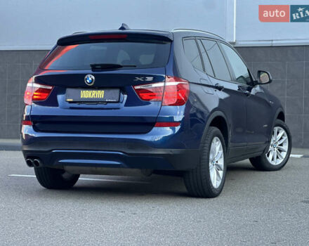 Синий БМВ Х3, объемом двигателя 2 л и пробегом 143 тыс. км за 19500 $, фото 20 на Automoto.ua