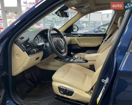 Синий БМВ Х3, объемом двигателя 2 л и пробегом 180 тыс. км за 16490 $, фото 15 на Automoto.ua