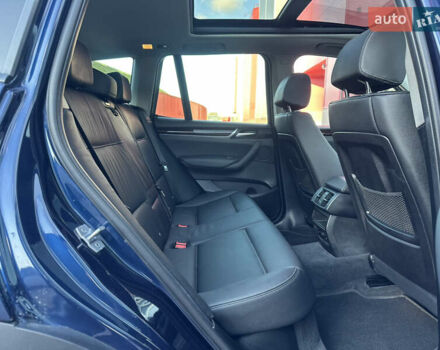 Синий БМВ Х3, объемом двигателя 2 л и пробегом 143 тыс. км за 19500 $, фото 42 на Automoto.ua