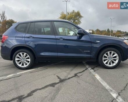 БМВ Х3 2017 в Днепре (Днепропетровске) на Automoto.ua Синий БМВ Х3, объемом двигателя 2 л и пробегом 94 тыс. км за 22500 $, фото 4 на Automoto.ua