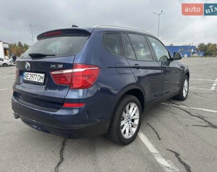 БМВ Х3 2017 в Днепре (Днепропетровске) на Automoto.ua Синий БМВ Х3, объемом двигателя 2 л и пробегом 94 тыс. км за 22500 $, фото 5 на Automoto.ua