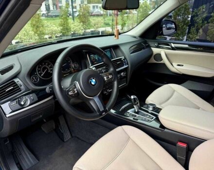 Синий БМВ Х3, объемом двигателя 3 л и пробегом 152 тыс. км за 19900 $, фото 16 на Automoto.ua