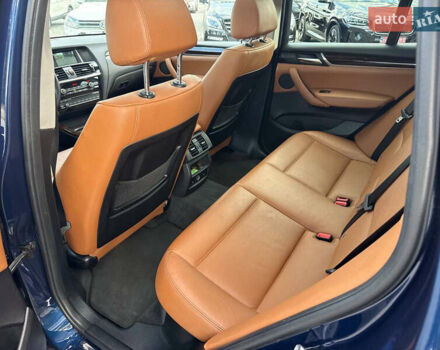 Синій БМВ Х3, об'ємом двигуна 2 л та пробігом 98 тис. км за 17500 $, фото 43 на Automoto.ua