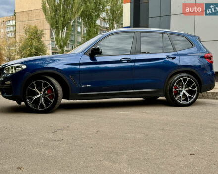 Синій БМВ Х3, об'ємом двигуна 2 л та пробігом 140 тис. км за 29900 $, фото 10 на Automoto.ua
