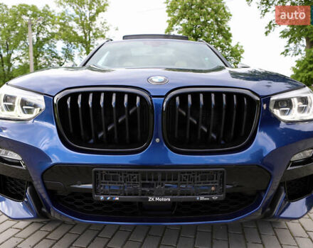 Синий БМВ Х3, объемом двигателя 3 л и пробегом 139 тыс. км за 34900 $, фото 4 на Automoto.ua