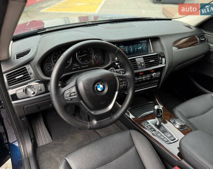 Синий БМВ Х3, объемом двигателя 2 л и пробегом 143 тыс. км за 21500 $, фото 43 на Automoto.ua