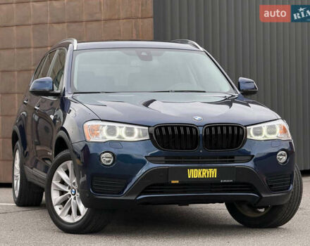 Синий БМВ Х3, объемом двигателя 2 л и пробегом 143 тыс. км за 21500 $, фото 7 на Automoto.ua