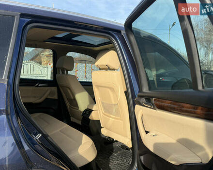 Синий БМВ Х3, объемом двигателя 2 л и пробегом 152 тыс. км за 18800 $, фото 5 на Automoto.ua