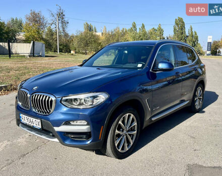 Синий БМВ Х3, объемом двигателя 2 л и пробегом 115 тыс. км за 27500 $, фото 4 на Automoto.ua