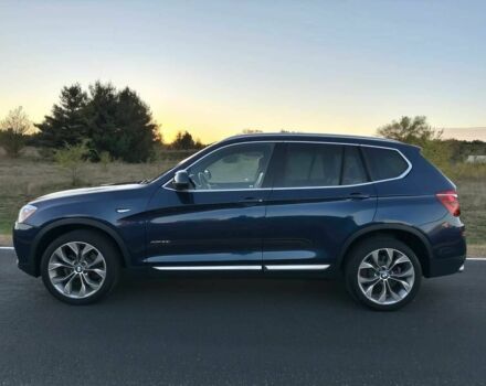Синий БМВ Х3, объемом двигателя 2 л и пробегом 54 тыс. км за 4500 $, фото 2 на Automoto.ua