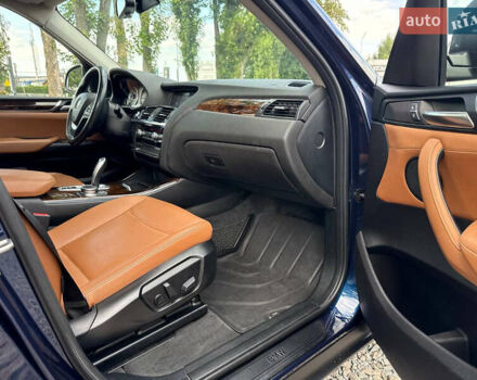 Синій БМВ Х3, об'ємом двигуна 2 л та пробігом 98 тис. км за 17500 $, фото 54 на Automoto.ua