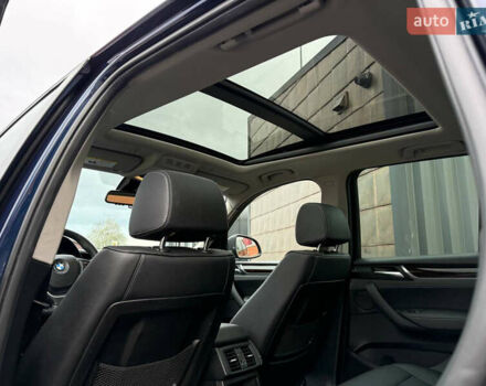 Синий БМВ Х3, объемом двигателя 2 л и пробегом 143 тыс. км за 21500 $, фото 48 на Automoto.ua