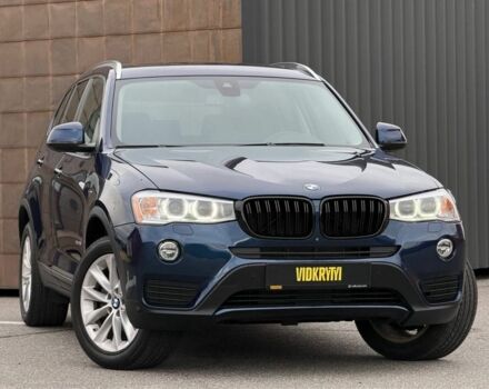 Синий БМВ Х3, объемом двигателя 2 л и пробегом 143 тыс. км за 21500 $, фото 4 на Automoto.ua