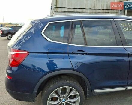 Синий БМВ Х3, объемом двигателя 2 л и пробегом 144 тыс. км за 15600 $, фото 9 на Automoto.ua