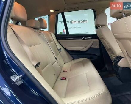 Синий БМВ Х3, объемом двигателя 2 л и пробегом 180 тыс. км за 15990 $, фото 37 на Automoto.ua