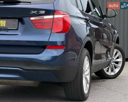 Синий БМВ Х3, объемом двигателя 2 л и пробегом 143 тыс. км за 21500 $, фото 21 на Automoto.ua