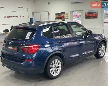 Синий БМВ Х3, объемом двигателя 2 л и пробегом 180 тыс. км за 16490 $, фото 12 на Automoto.ua
