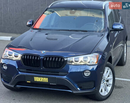 Синий БМВ Х3, объемом двигателя 2 л и пробегом 143 тыс. км за 19500 $, фото 2 на Automoto.ua