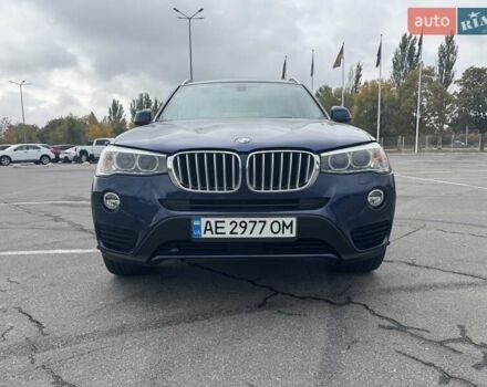 БМВ Х3 2017 в Днепре (Днепропетровске) на Automoto.ua Синий БМВ Х3, объемом двигателя 2 л и пробегом 94 тыс. км за 22500 $, фото 2 на Automoto.ua