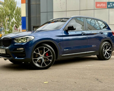 Синій БМВ Х3, об'ємом двигуна 2 л та пробігом 140 тис. км за 29900 $, фото 8 на Automoto.ua