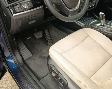 Синий БМВ Х3, объемом двигателя 2 л и пробегом 123 тыс. км за 19800 $, фото 4 на Automoto.ua