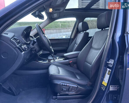 Синий БМВ Х3, объемом двигателя 2 л и пробегом 143 тыс. км за 19500 $, фото 37 на Automoto.ua