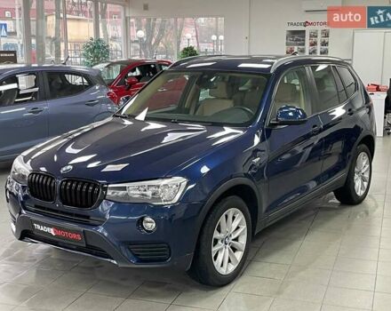Синий БМВ Х3, объемом двигателя 2 л и пробегом 180 тыс. км за 16490 $, фото 6 на Automoto.ua