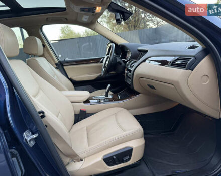 Синий БМВ Х3, объемом двигателя 2 л и пробегом 100 тыс. км за 16900 $, фото 22 на Automoto.ua