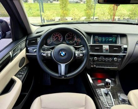 Синий БМВ Х3, объемом двигателя 3 л и пробегом 152 тыс. км за 19900 $, фото 15 на Automoto.ua