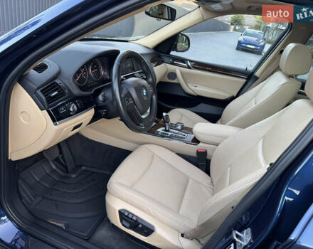 Синий БМВ Х3, объемом двигателя 2 л и пробегом 100 тыс. км за 16900 $, фото 11 на Automoto.ua