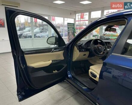 Синий БМВ Х3, объемом двигателя 2 л и пробегом 180 тыс. км за 16490 $, фото 14 на Automoto.ua
