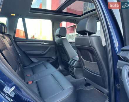 Синий БМВ Х3, объемом двигателя 2 л и пробегом 143 тыс. км за 19500 $, фото 41 на Automoto.ua