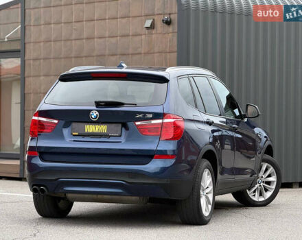 Синий БМВ Х3, объемом двигателя 2 л и пробегом 143 тыс. км за 21500 $, фото 19 на Automoto.ua