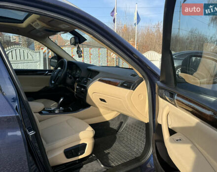 Синий БМВ Х3, объемом двигателя 2 л и пробегом 152 тыс. км за 18800 $, фото 6 на Automoto.ua