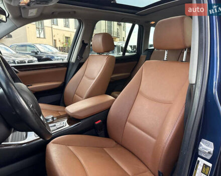 Синій БМВ Х3, об'ємом двигуна 2 л та пробігом 98 тис. км за 17500 $, фото 29 на Automoto.ua