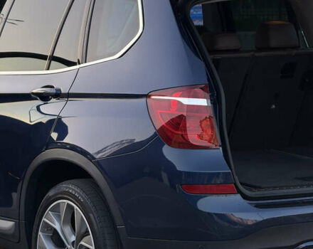 Синий БМВ Х3, объемом двигателя 3 л и пробегом 118 тыс. км за 19500 $, фото 16 на Automoto.ua