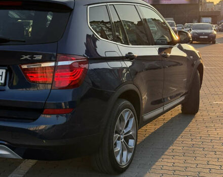 Синий БМВ Х3, объемом двигателя 3 л и пробегом 118 тыс. км за 19500 $, фото 5 на Automoto.ua