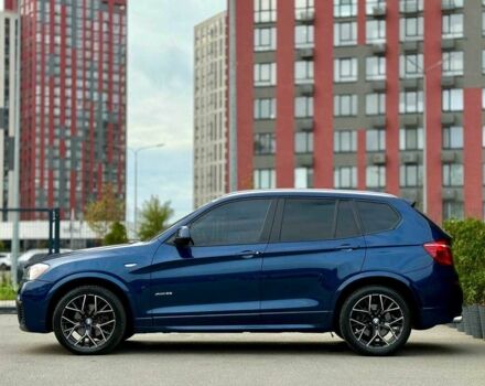 Синий БМВ Х3, объемом двигателя 3 л и пробегом 152 тыс. км за 19900 $, фото 5 на Automoto.ua