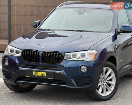 Синий БМВ Х3, объемом двигателя 2 л и пробегом 143 тыс. км за 21500 $, фото 4 на Automoto.ua