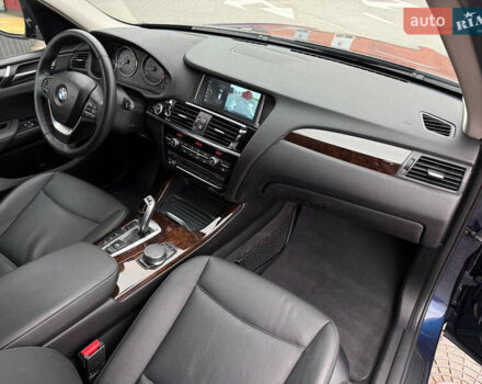 Синий БМВ Х3, объемом двигателя 2 л и пробегом 143 тыс. км за 21500 $, фото 35 на Automoto.ua