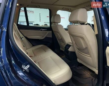 Синий БМВ Х3, объемом двигателя 2 л и пробегом 180 тыс. км за 15990 $, фото 36 на Automoto.ua