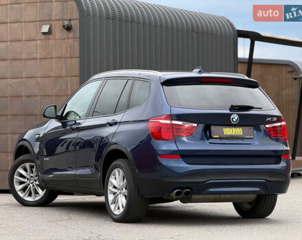 Синий БМВ Х3, объемом двигателя 2 л и пробегом 143 тыс. км за 21500 $, фото 15 на Automoto.ua